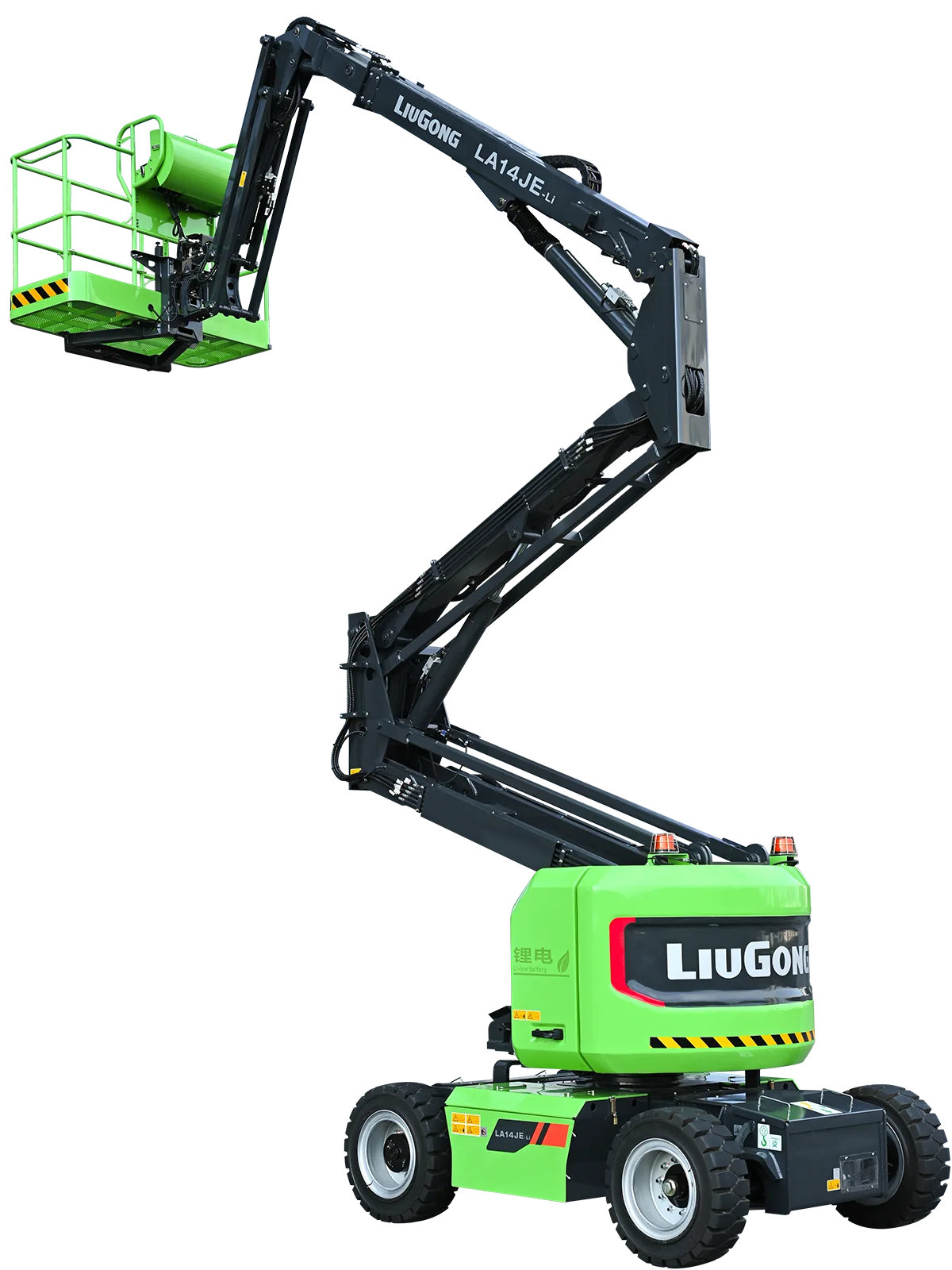 Bomlift knækarm 16m - Batteri